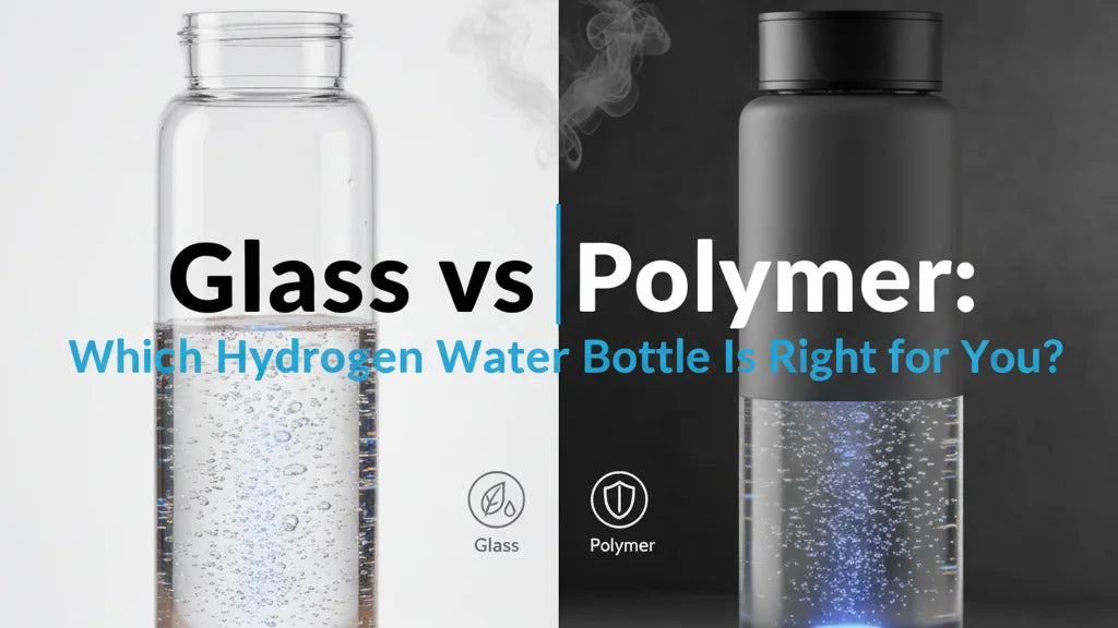 Glass vs Polymer: Which Hydrogen Water Bottle Is Right for You?