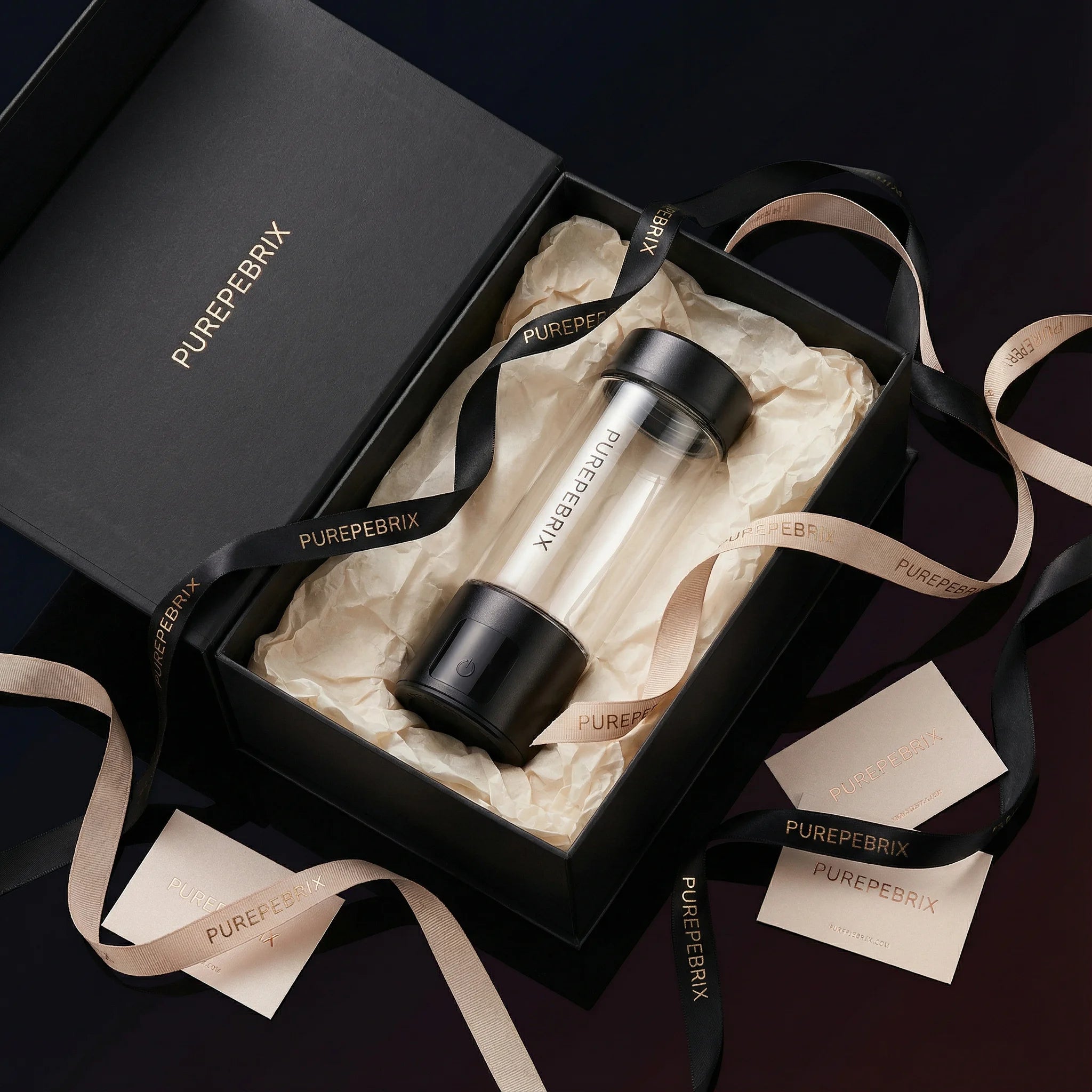 PUREPEBRIX L100 glass hydrogen water bottle generator - specifications