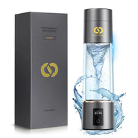 PUREPEBRIX H4000 hydrogen water bottle up to 6360 PPB - front view