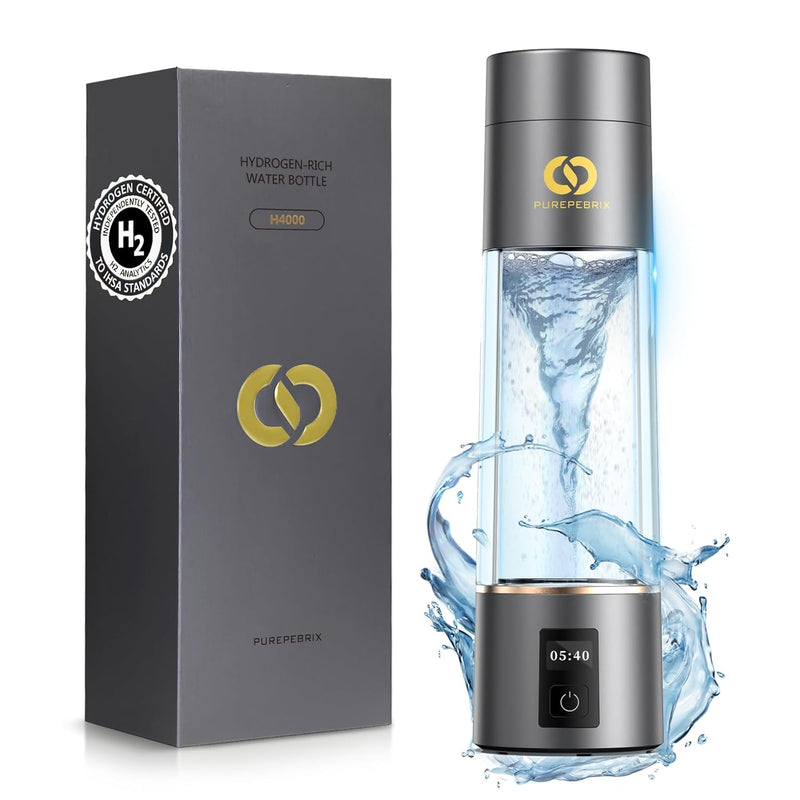 Hydrogen Water Bottle Generator 丨6360 PPB PUREPEBRIX®