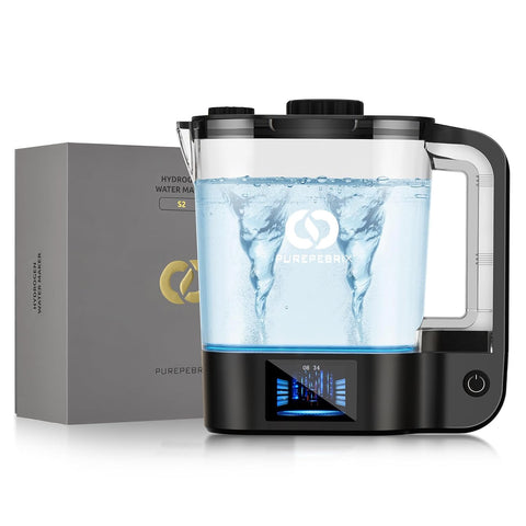 72 Ounces Hydrogen Water Ionizer Pitcher Generator Machine丨3000 PPB Purepebrix®