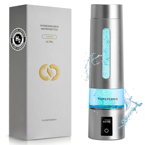 Hydrogen Water Bottle Generator  |  8000 PPB Purepebrix®