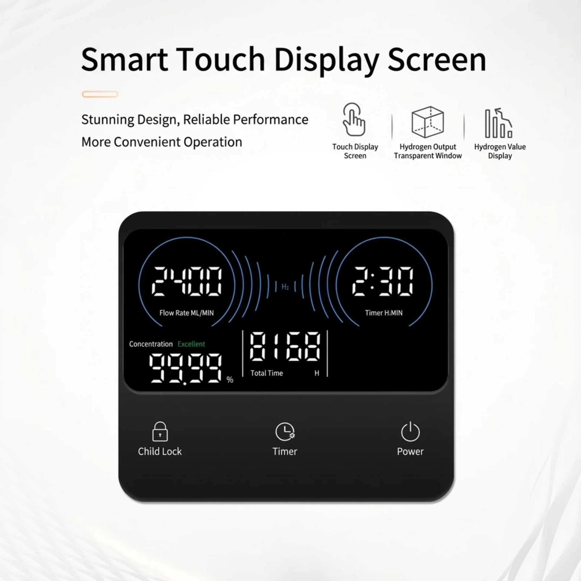 PUREPEBRIX Pure Hydrogen Generator Machine P30