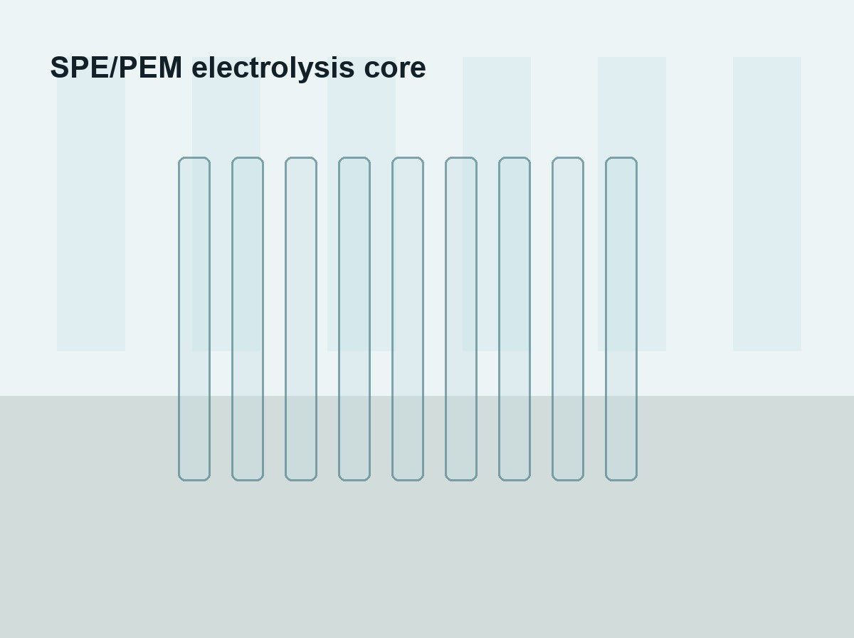 SPE PEM hydrogen generation module